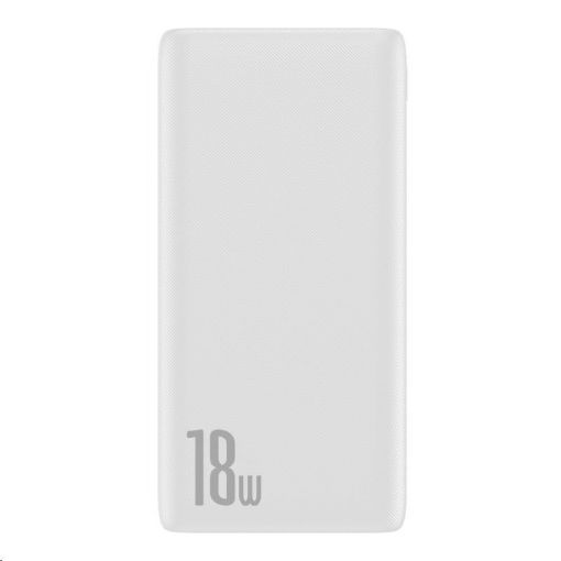 Obrázek Baseus Bipow powerbanka PD + QC 10000mAh 18W, bílá