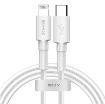 Obrázek Baseus BMX Mini nabíjecí / datový kabel USBC / Lightning PD 18W 1,2m MFi, bílá