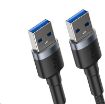 Obrázek Baseus Cafule Cable USB3.0 Male to USB3.0 Male 2A 1M Dark Gray