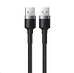 Obrázek Baseus Cafule Cable USB3.0 Male to USB3.0 Male 2A 1M Dark Gray