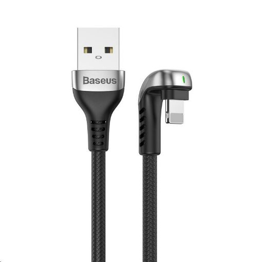 Obrázek Baseus herní nabíjecí / datový kabel Lightning 1,5A 2m, černá