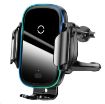 Obrázek Baseus Light Electric držák do auta s bezdrátovým nabíjením 15W černá