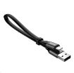 Obrázek Baseus Nimble Series plochý nabíjecí / datový kabel Lightning 23cm, černá