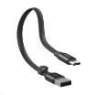 Obrázek Baseus Nimble Series plochý nabíjecí / datový kabel USB-C 23cm, černá