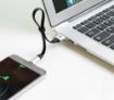 Obrázek Baseus Nimble Series plochý nabíjecí / datový kabel USB-C 23cm, černá