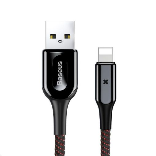 Obrázek Baseus X-Type kabel USB / Lightning 2.4A 1m černá