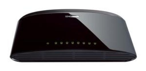 Obrázek D-LINK 8-Port 10/100Mbps Nway, no fan