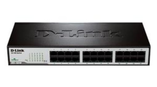 Obrázek D-LINK 24-Port 10/100Mbps Nway, no fan