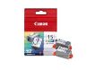 Obrázek Canon black ink pro i70 BCI15B - 2 pack