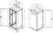 Obrázek Gremini Delta RZ- 19 rozvaděč stojanový 42U / 600x