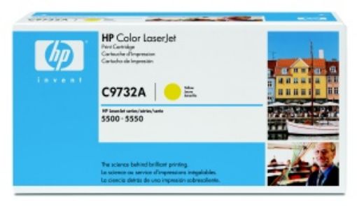 Obrázek HP Toner Cart Yellow pro HP CLJ 55x0, C9732A 