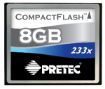 Obrázek Compact Flash 8GB - Pretec 233x