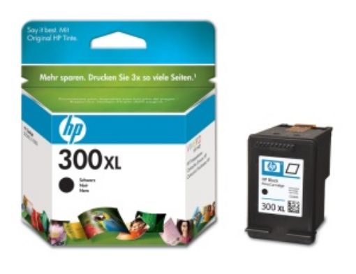 Obrázek HP Ink Cart Black No. 300XL, CC641EE, 600 stran