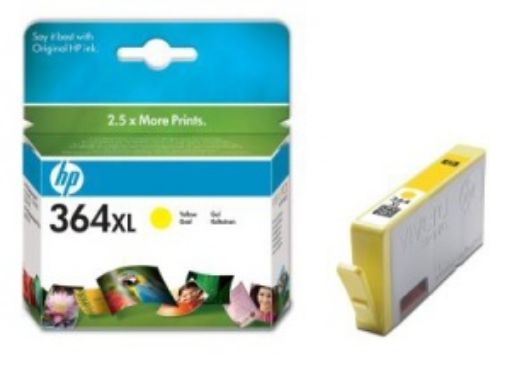 Obrázek HP Ink Cart Yellow No. 364XL pro HP D5460, CB325EE 