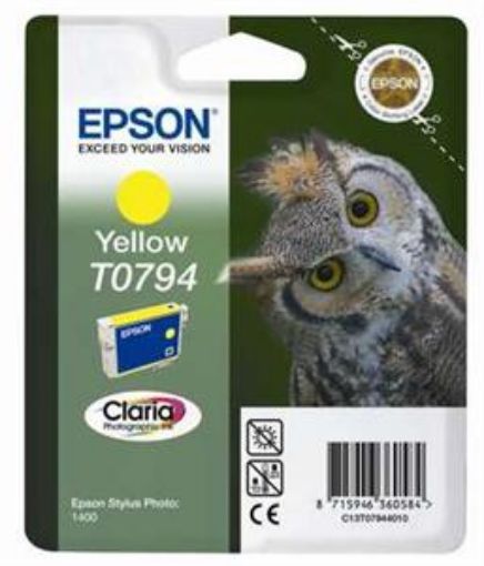 Obrázek EPSON Ink Yellow sova R1400 