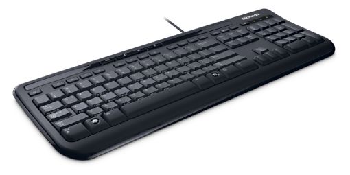 Obrázek Wired Keyboard 600 USB Port CS/SK Hdwr Black