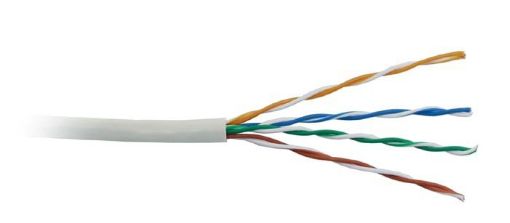 Obrázek Kabel UTP LYNX, Cat5E, licna, PVC, box 305m - šedá