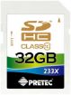 Obrázek SecureDigital Card 32GB SDHC - Pretec 233x class10 (31MB/s, 11MB/s)