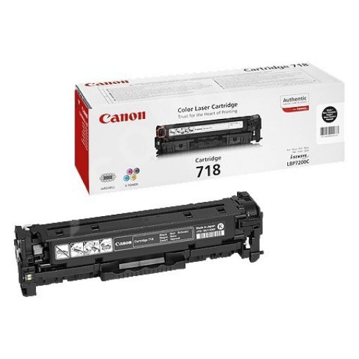 Obrázek Canon toner CRG-718BK, černy