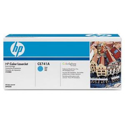 Obrázek HP Toner Cart Cyan pro HP CLJ CP5225, CE741A