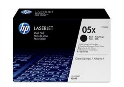 Obrázek HP Toner Cart pro LJ P2035/55, 2 pack, CE505XD