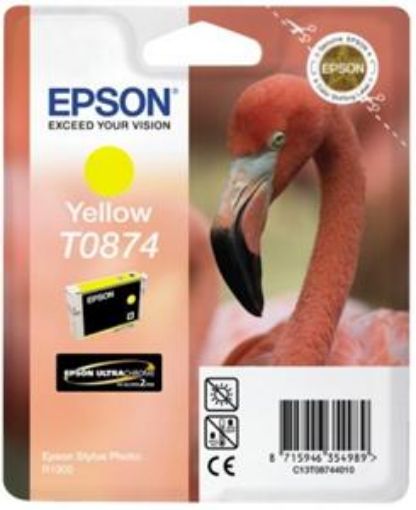 Obrázek EPSON Ink Yellow plameňák Stylus Photo R1900 