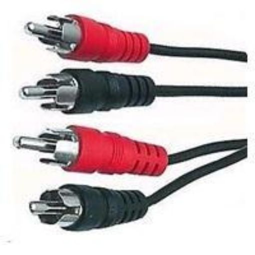 Obrázek PREMIUMCORD Kabel audio 2x Cinch - 2x Cinch (RCA, M/M) 2m