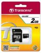 Obrázek SecureDigital Micro 2GB Transcend  (s adaptérem)