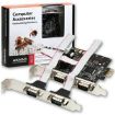 Obrázek AXAGO - PCEA-S4 PCI-Express adapter 4x seriový port