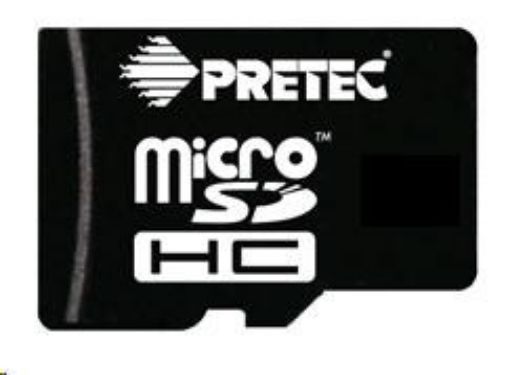 Obrázek SecureDigital micro 16GB (Class 10) + SD adapter PRETEC 