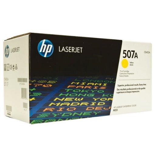 Obrázek HP Toner Yellow LJ Toner Cart, 507A 6 000 str, CE402A