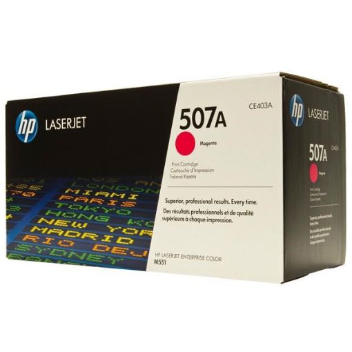 Obrázek HP Toner Magenta LJ Toner Cart, 507A 6 000 str, CE403A