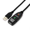 Obrázek AXAGON ADR-205, USB2.0 aktivní prodlužovací / repeater kabel, 5m