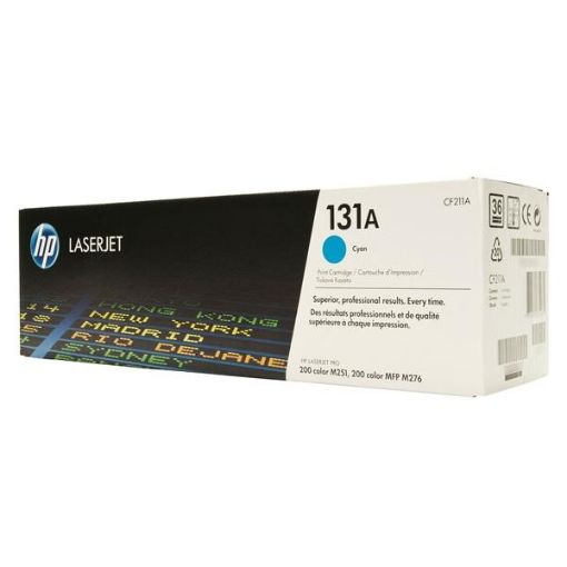 Obrázek HP 131A Cyan LJ Toner Cart, 1 800 str, CF211A