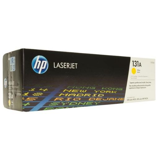 Obrázek HP 131A Yellow LJ Toner Cart, 1 800 str, CF212A