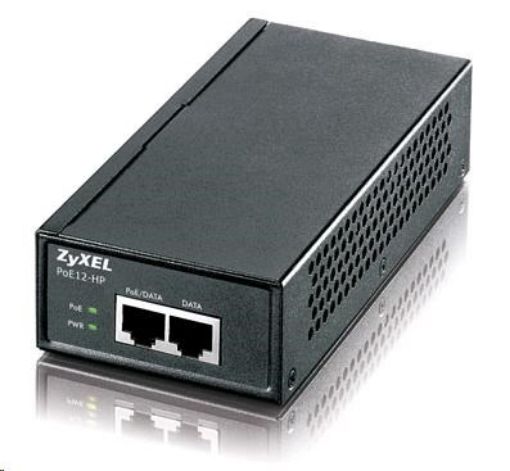 Obrázek ZyXEL PoE12-HP PoE+ Single-port Power over Ethernet Injector, 802.3at (30W)
