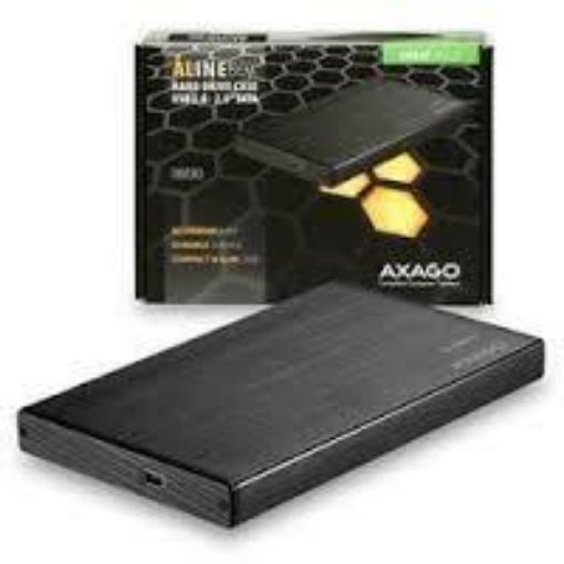 Obrázek AXAGO - EE25-XA USB2.0 - SATA 2.5" externí ALINE box