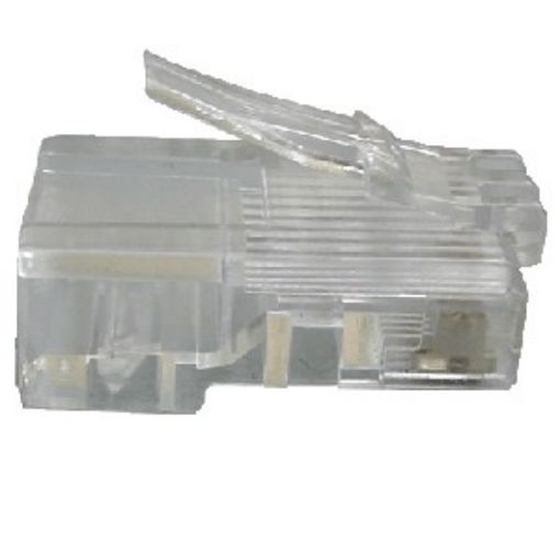 Obrázek Konektor RJ45 UTP 8p8c Cat6 drát 100ks