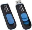 Obrázek ADATA Handy drive 64GB USB 3.0 Dash Drive UV128, černý/modrý (R: 90MB / W: 40MB)