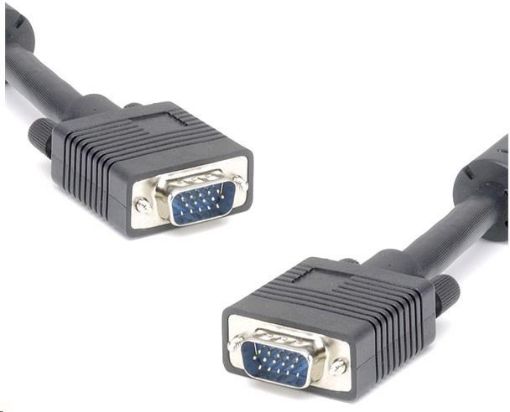 Obrázek PREMIUMCORD Kabel VGA propojovací 7m HQ (HD15M/M, DDC2, 3x Coax + 8 žil, feritová jádra)