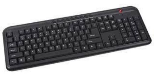 Obrázek C-TECH klávesnice KB-M-102 USB, multimediální, slim, black, CZ/SK