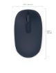 Obrázek Microsoft Wireless Mobile Mouse 1850, Wool Blue