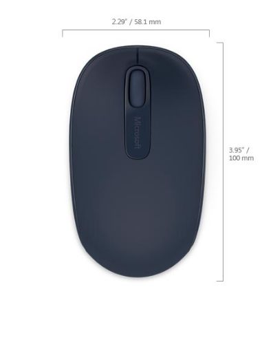 Obrázek Microsoft Wireless Mobile Mouse 1850, Wool Blue