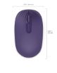 Obrázek Microsoft Wireless Mobile Mouse 1850, Purple