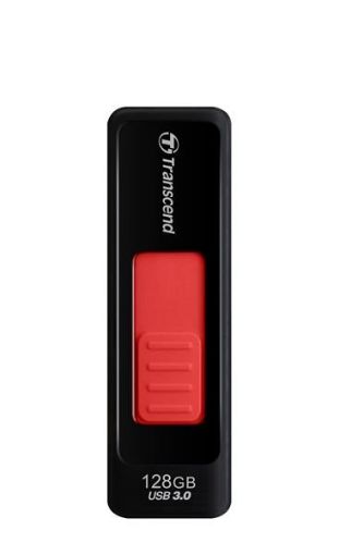 Obrázek TRANSCEND Flash Disk 128GB JetFlash®760, USB 3.0 (R:85/W:34 MB/s) černá/červená