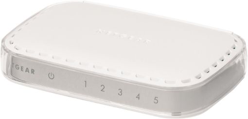 Obrázek Netgear GS105PE 5PT GIGABIT POE PLUS SWITCH, bez zdroje - napájen přes PoE, 2 PoE porty