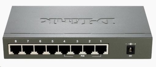 Obrázek D-Link DES-1008PA 8-port 10/100 Desktop Switch with 4 PoE Ports