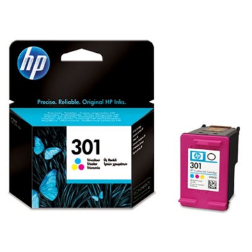 Obrázek HP 301 Tri-color Ink Cart, 3 ml, CH562EE