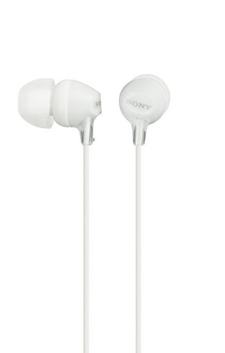 Obrázek SONY MDR-EX15LP - Sluchátka do uší - White