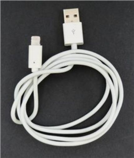 Obrázek Datový originální kabel White pro iPhone 5 (Bulk) MD818 Lightning